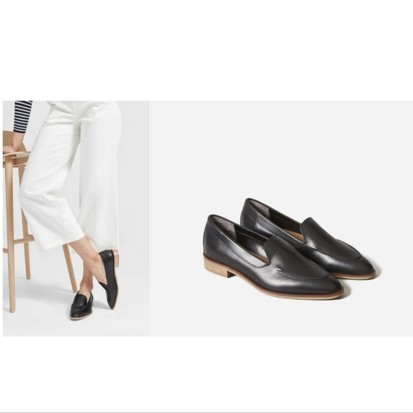Everlane Shoes - New Everlane The Modern Leather Black Loafer